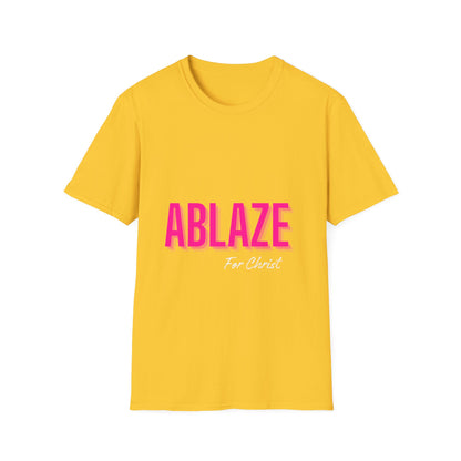 ABLAZE FOR CHRIST Unisex T-Shirt