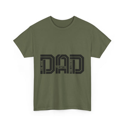 Dad Life Unisex Heavy Cotton Tee - Perfect Gift for Father's Day, Birthday, Casual Wear, Family Events