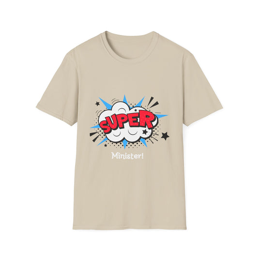 SUPER MINISTER Unisex Softstyle T-Shirt