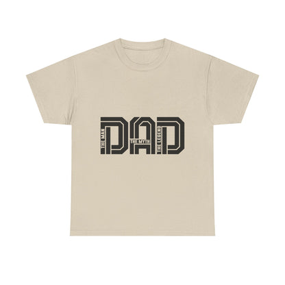 Dad Life Unisex Heavy Cotton Tee - Perfect Gift for Father's Day, Birthday, Casual Wear, Family Events