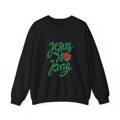 JESUS IS KING Crewneck Sweatshirt