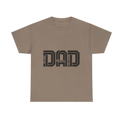 Dad Life Unisex Heavy Cotton Tee - Perfect Gift for Father's Day, Birthday, Casual Wear, Family Events