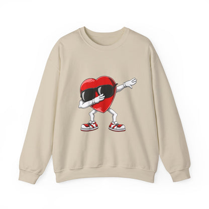 Love Dab Sweatshirt Sweatshirt