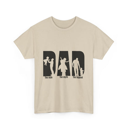 Father's Day Bad Dad Tee, Funny Gift for Dads, Unisex Heavy Cotton T-Shirt, Dad Humor, Perfect for Dad's Birthday