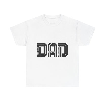 Dad Life Unisex Heavy Cotton Tee - Perfect Gift for Father's Day, Birthday, Casual Wear, Family Events