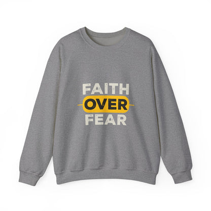 FAITH OVER FEAR Crewneck Sweatshirt