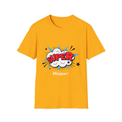 SUPER MINISTER Unisex Softstyle T-Shirt