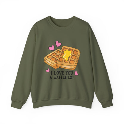 I Love You A Waffle Lot Sweatshirt