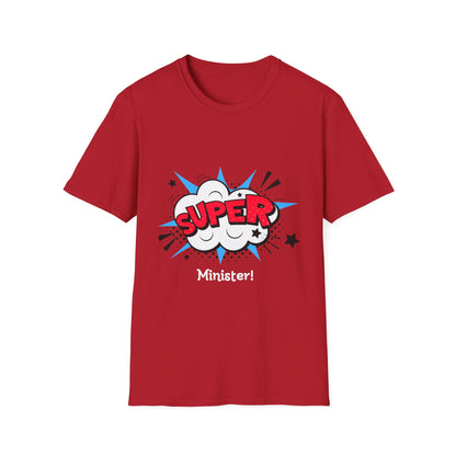 SUPER MINISTER Unisex Softstyle T-Shirt