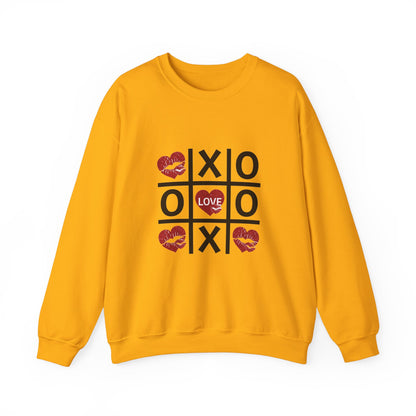 XOXO Sweatshirt, Retro Valentine Heart Sweatshirt