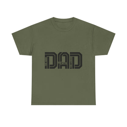Dad Life Unisex Heavy Cotton Tee - Perfect Gift for Father's Day, Birthday, Casual Wear, Family Events
