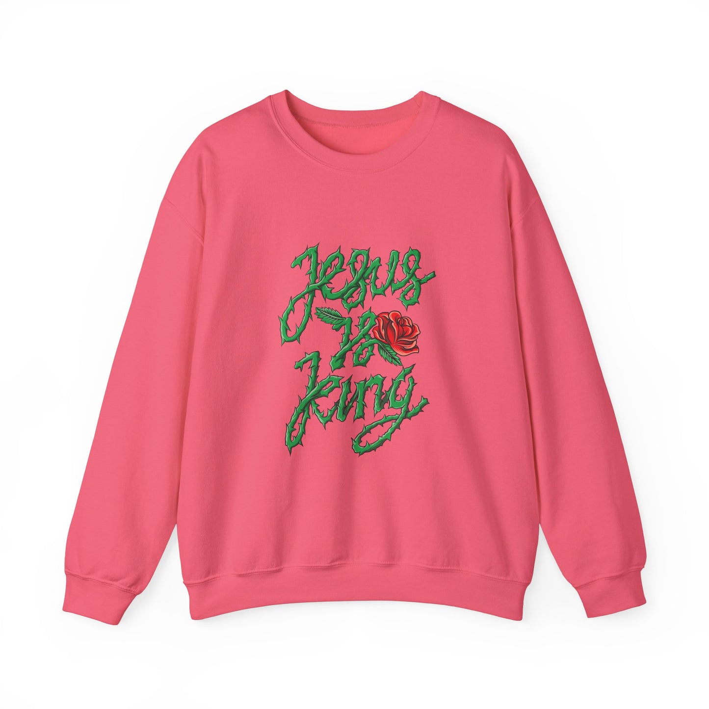 JESUS IS KING Crewneck Sweatshirt