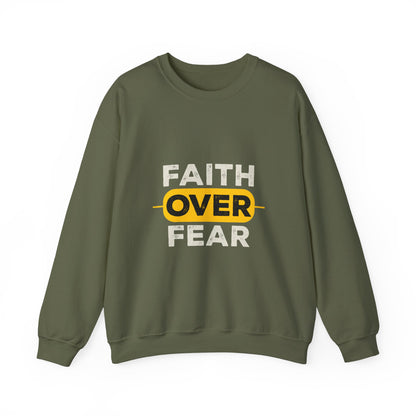 FAITH OVER FEAR Crewneck Sweatshirt