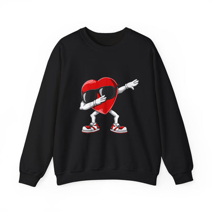 Love Dab Sweatshirt Sweatshirt