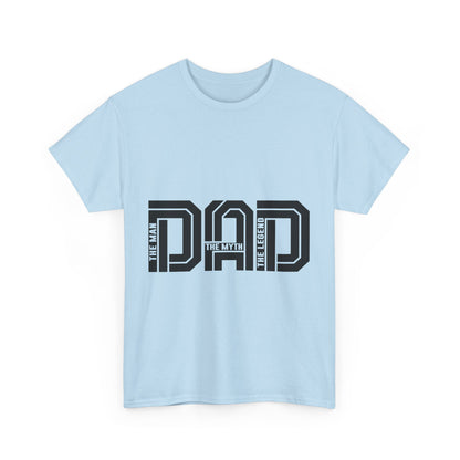 Dad Life Unisex Heavy Cotton Tee - Perfect Gift for Father's Day, Birthday, Casual Wear, Family Events
