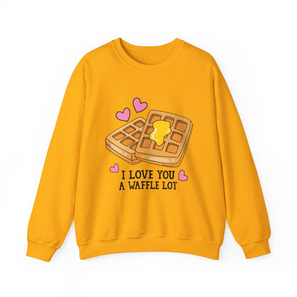 I Love You A Waffle Lot Sweatshirt