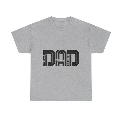 Dad Life Unisex Heavy Cotton Tee - Perfect Gift for Father's Day, Birthday, Casual Wear, Family Events